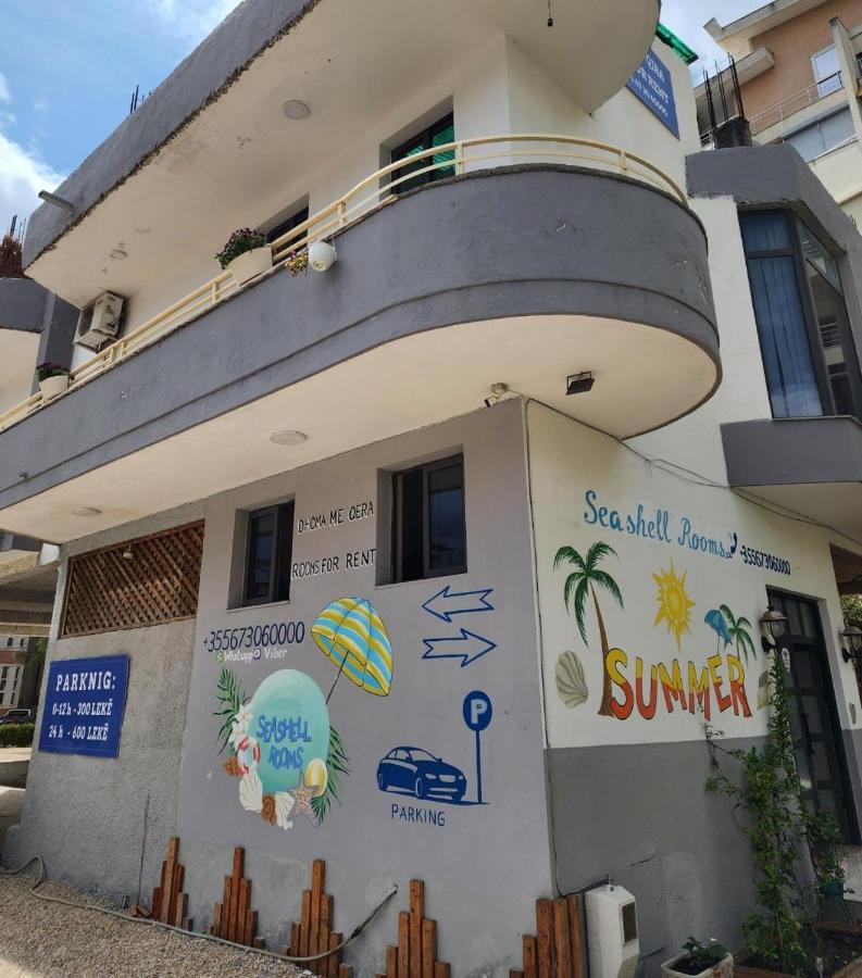 Seashell Beach Rooms Durres Exterior photo